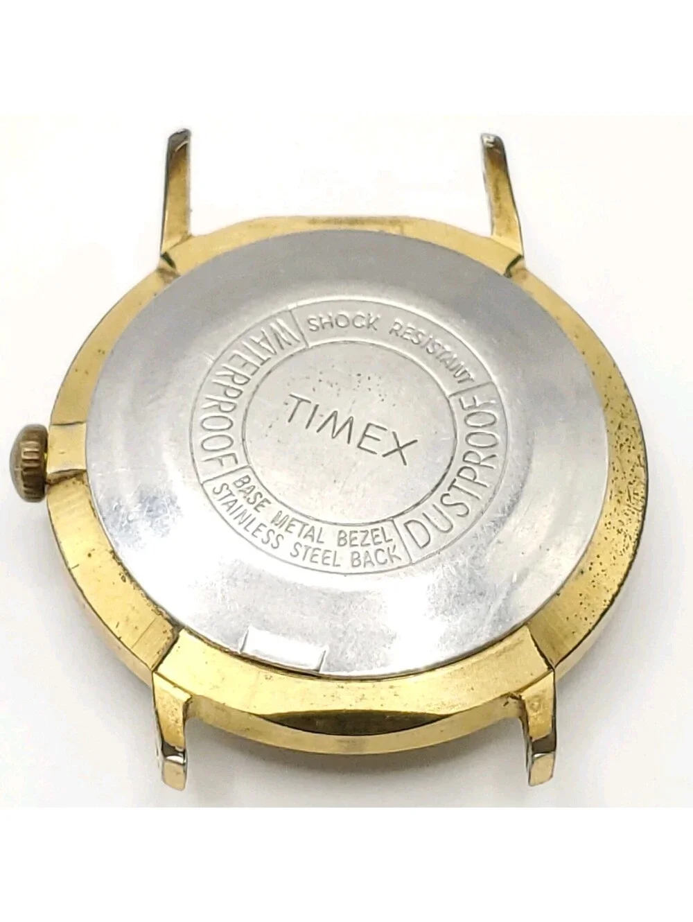 Vintage Timex Marlin 32mm Watch For Parts Or Repair